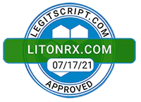 LitonRx Legitscript Stamp